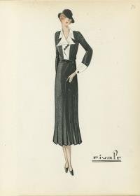 Tageskleid von Bernard et C.ie, Modell Rivale