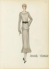 Ensemble von Bernard et C.ie, Modell Trait D' Union