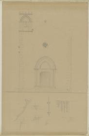 Skizzenbuch Italienreise, Taormina, Biblioteca Comunale