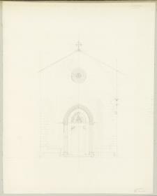 Skizzenbuch Italienreise, Taormina, Chiesa di Sant Antonio e Convento dei Frati Minori Cappuccini [?]