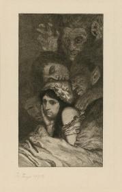 Träume, Blatt 3 aus: Opus VIII, Ein Leben