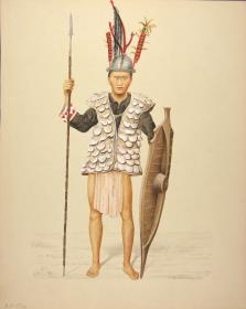 Nias (Süd-)-Krieger