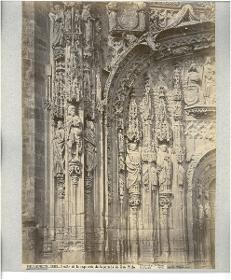 Valladolid, Kirche San Pablo, Fassade, linke Seite, Detail