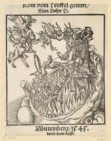 Satiren auf das Papsttum: regnum satanae et papae