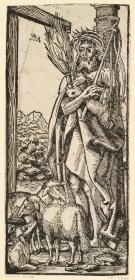 Christus als Schmerzensmann an der Geißelsäule