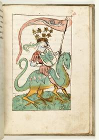 Der Neid, in: Die sieben Tugenden und Todsünden. (Arnoldus de Hollandia, Liber gnosolitos.)