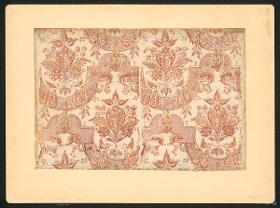Kattunpapier (ornamentales florales Muster)