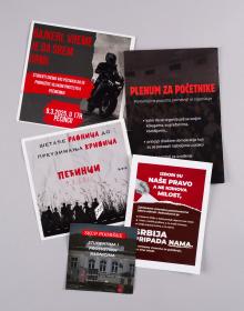 Flyerkonvolut Serbien