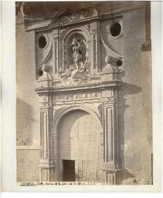 Zaragoza, Pfarrkirche San Miguel de los Navarros, Portal
