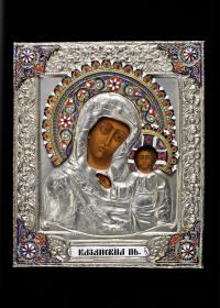 Die äußerst ehrwürdige/allerehrwürdigste Kasanskaja; Gottesmutter von Kasan