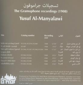 Yusuf al-Manyalawi. #06: The Gramophone Recordings (1908)