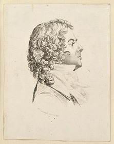 Adelbert von Chamisso, Profil nach rechts