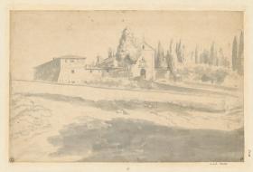 Kleine Kirche in der Campagna (Cappucini di Fracsati?)