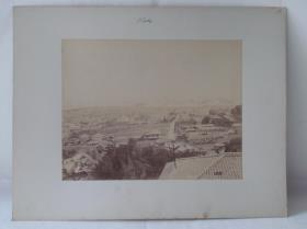 Stadt und Hafenansicht von Kobe