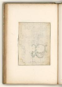 Rom, Via Appia, Grab der Annia Regilla, Grundriss, Aufriss, Details, Verso: Rom, Esquillion, Tempel der Minerva Medica, Nymphäum