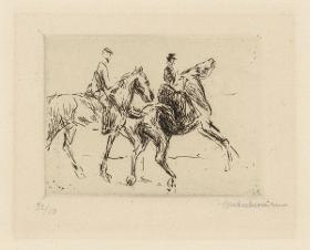 Reiter und Reiterin
