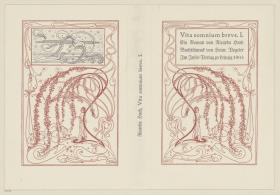 Doppeltitel zu Ricarda Huch, Vita somnium breve