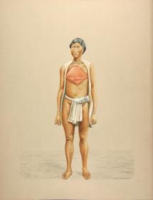 Atayale Mann aus Formosa