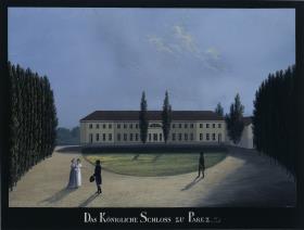 Schloss Paretz von der Straßenseite