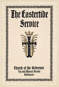 The Eastertide Service