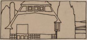 Landschaftliches Einzelmotiv, verm. Haus Olbrich