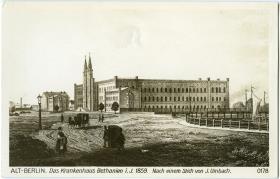 ALT-BERLIN. Das Krankenhaus Bethanien i.J. 1859