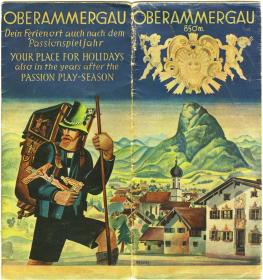 Oberammergau 850 m.