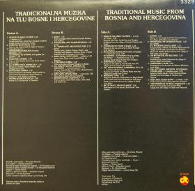Traditional Music from the Soil of Bosnia-Hercegovina