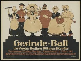 Gesindeball des Vereins Berliner Bühnenkünstler