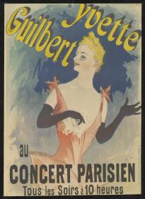 Yvette Guilbert au Concert Parisien