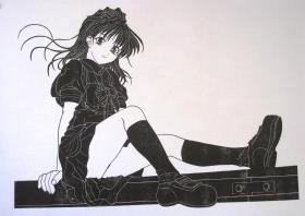 Manga-Mädchen