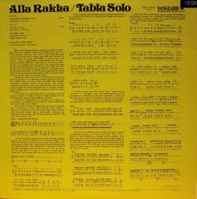 Tabla Solo. Alla Rakha