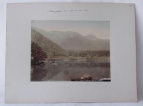 Nikko Gebirge vom Yumoto See auf