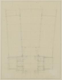 Wien, Ausstellungsgebäude der Secession, Grundriss