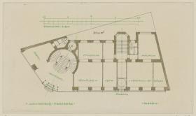 Troppau, Projekt Café Niedermeyer, Grundriss