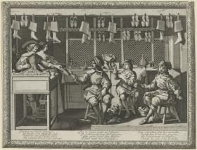 Der Verkaufsraum des Schuhmachers (l'échoppe du cordonnier)