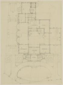Strassburg, Projekt Villa Schwarzmann, Situationsplan