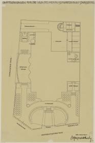 Strassburg, Projekt Villa Schwarzmann, Situationsplan