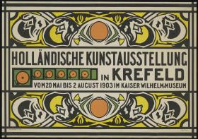 Holländische Kunstausstellung in Krefeld
