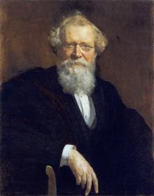 Porträt des Chemikers August Wilhelm von Hofmann