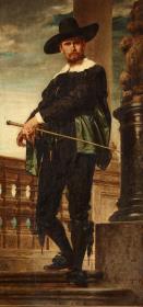 Herr in spanischer Tracht