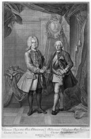 Besuch von August II. "dem Starken", König von Polen, bei Friedrich Wilhelm I., König von Preußen (Ende Mai/Anfang Juni 1728)