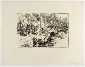 Kanal in Amsterdam