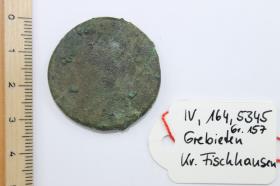 Römische Bronzemünze