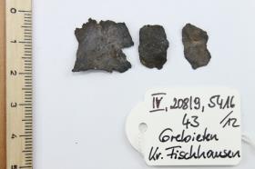 Silberblechfragmente