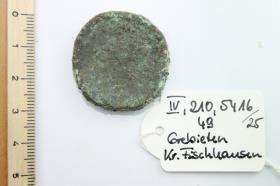 Römische Bronzemünze
