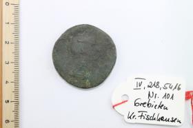 Römische Bronzemünze