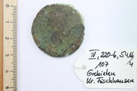 Römische Bronzemünze