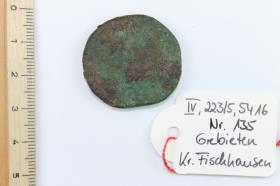Römische Bronzemünze