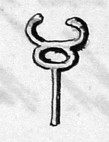 Schleuderblei mit Kerykeion